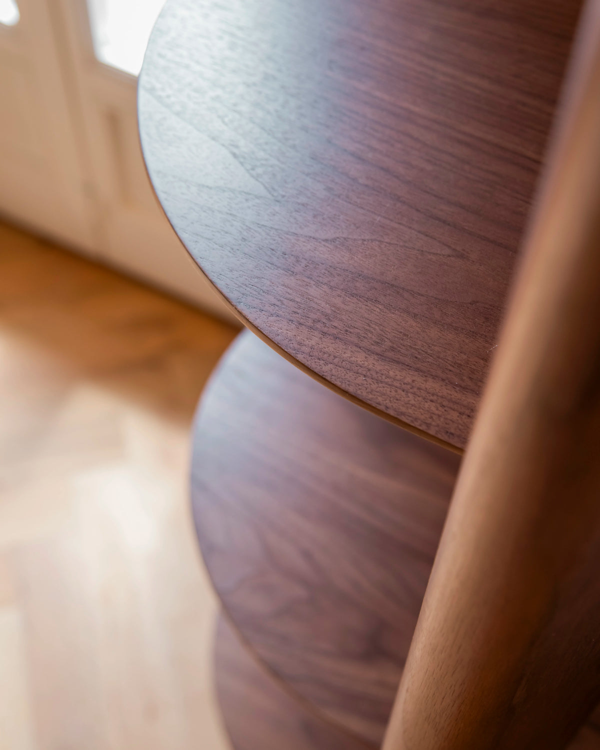 Tori walnut bookshelf