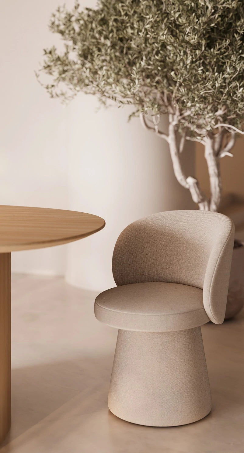 Silla Aura con tapicería personalizada