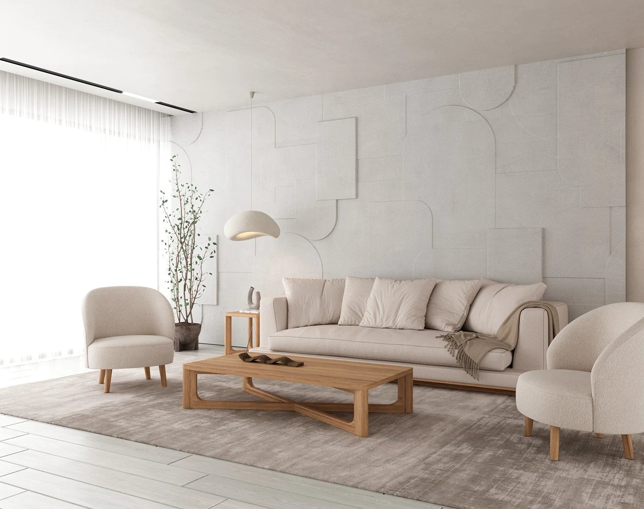 Amazonas Solid Oak Rectangular Coffee Table