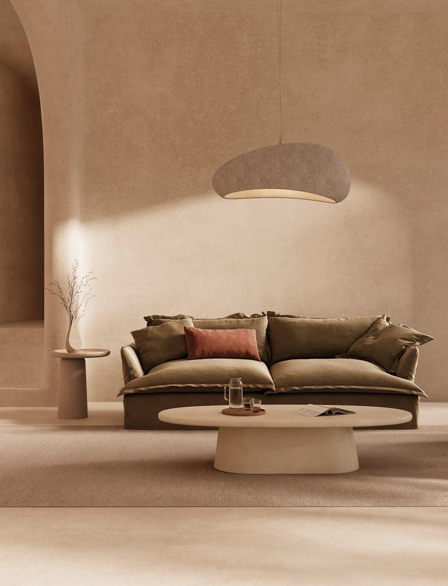 Ganges Low Coffee Table and Microcement