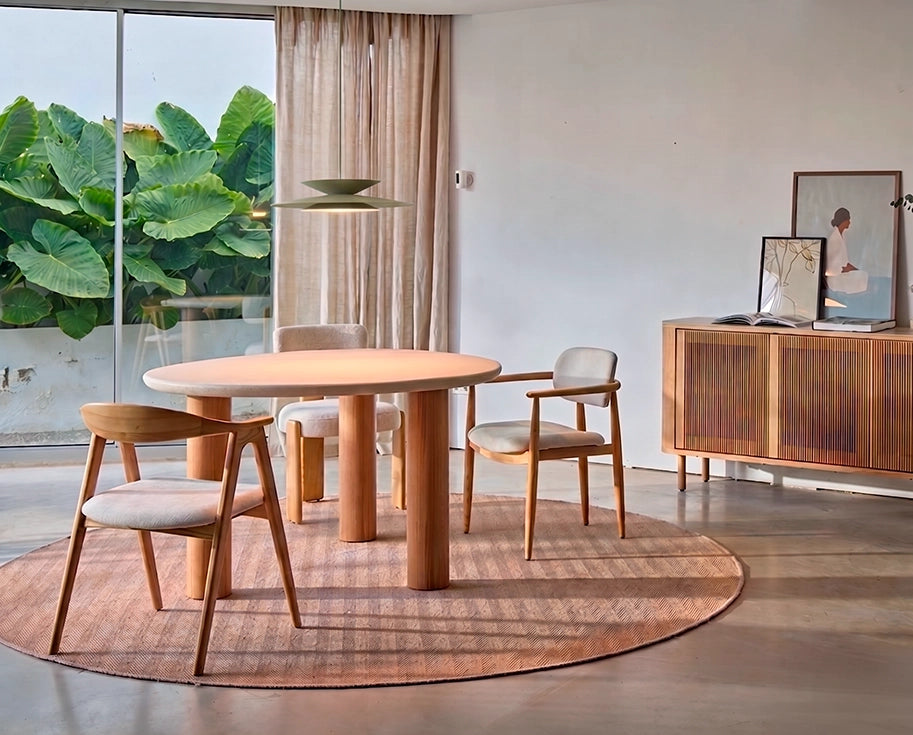 Lámpara de techo colgante Rexor Khaki