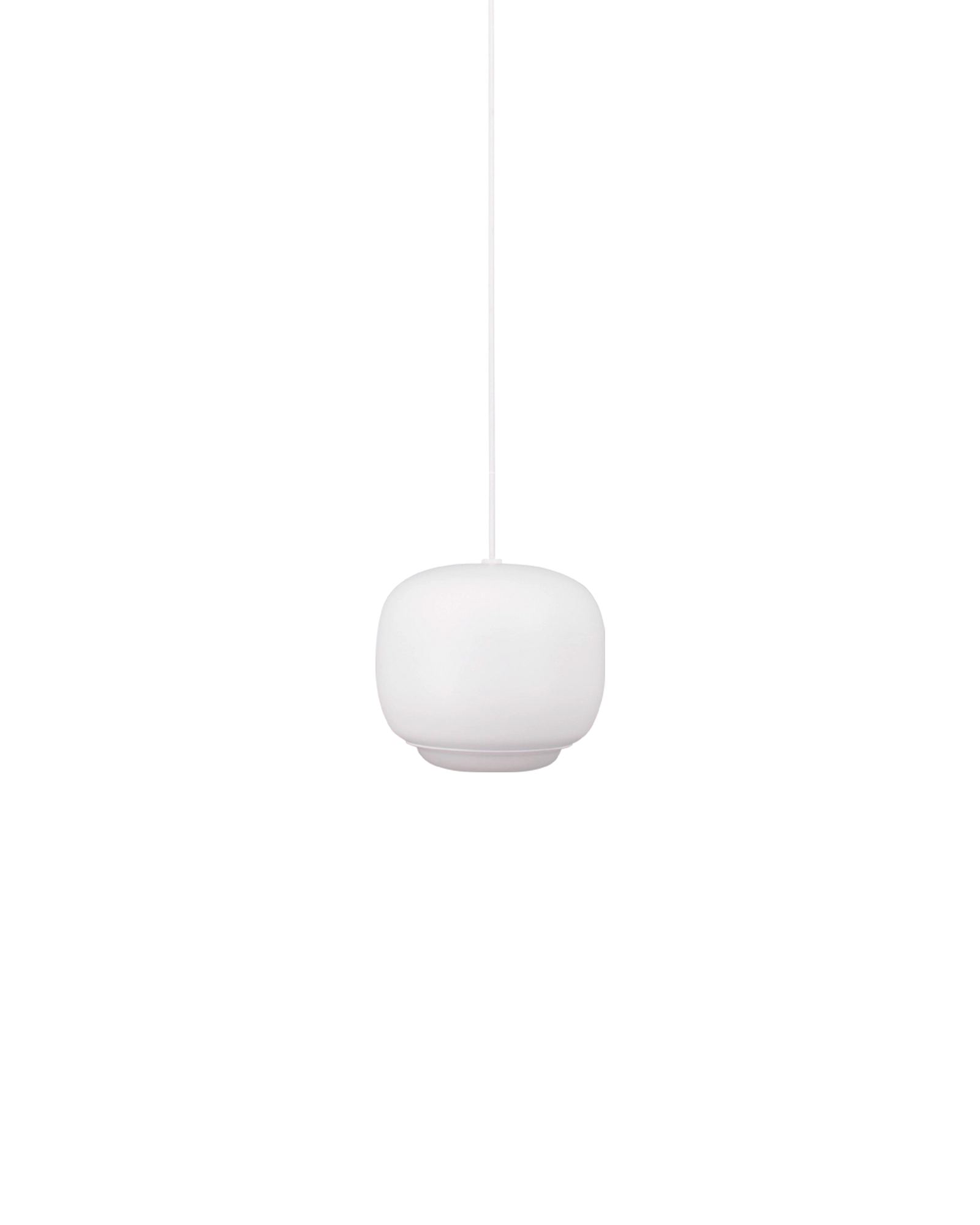 Lámpara de techo colgante Drop White
