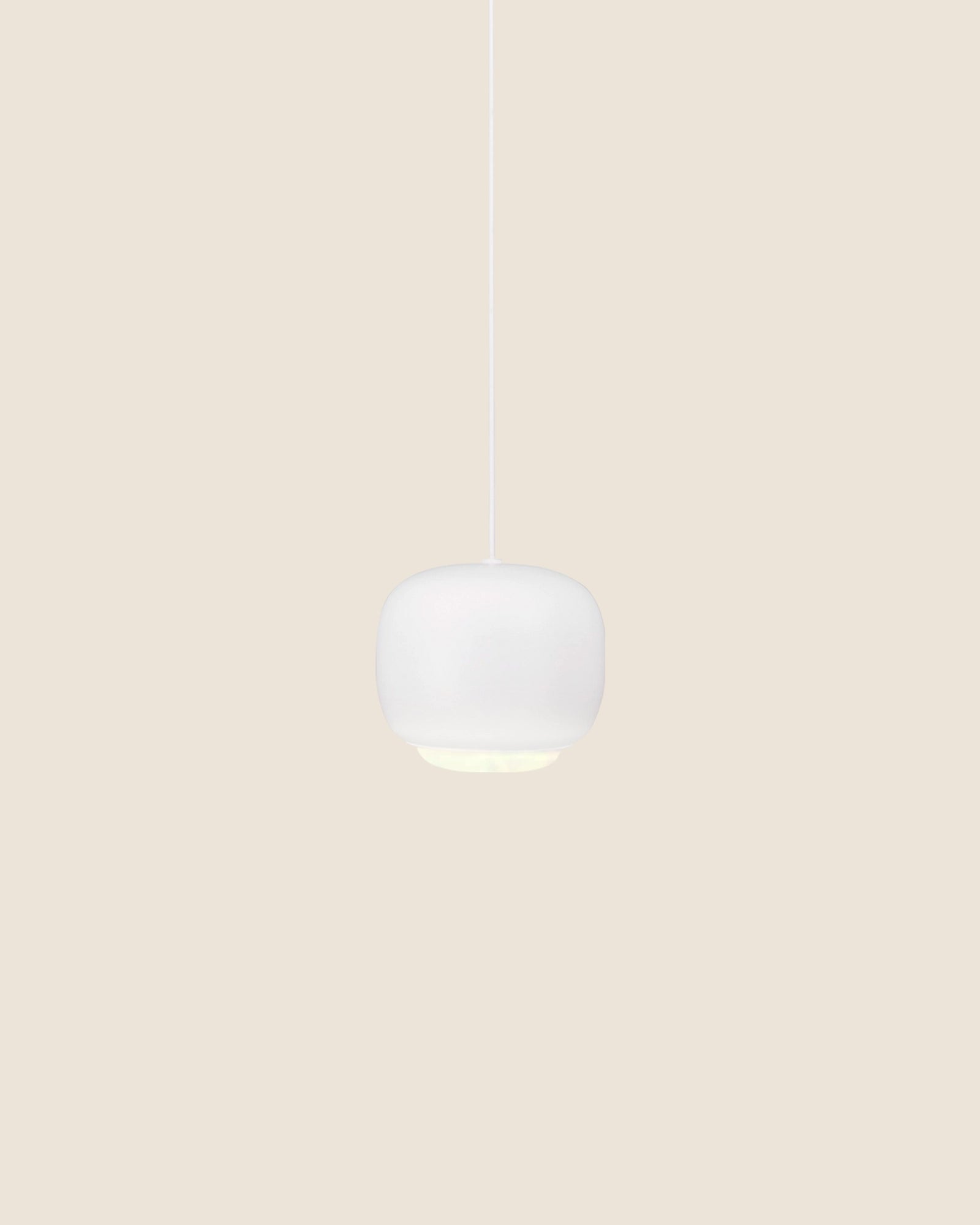 Lámpara de techo colgante Drop White
