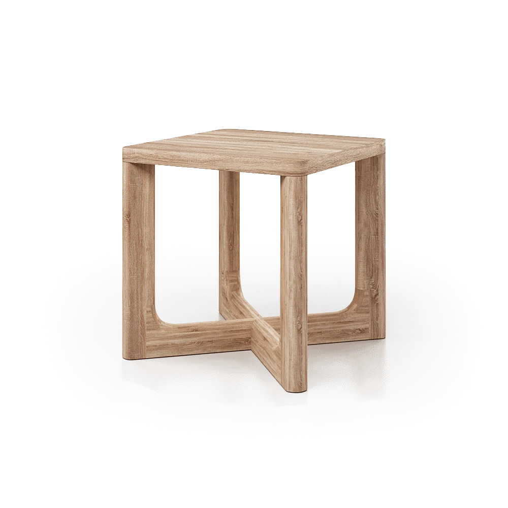 Amazonas Solid Oak Square Side Table