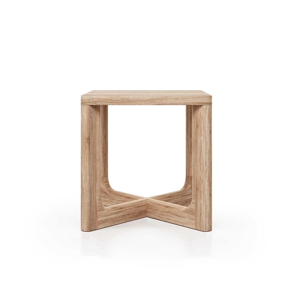 Amazonas Solid Oak Square Side Table