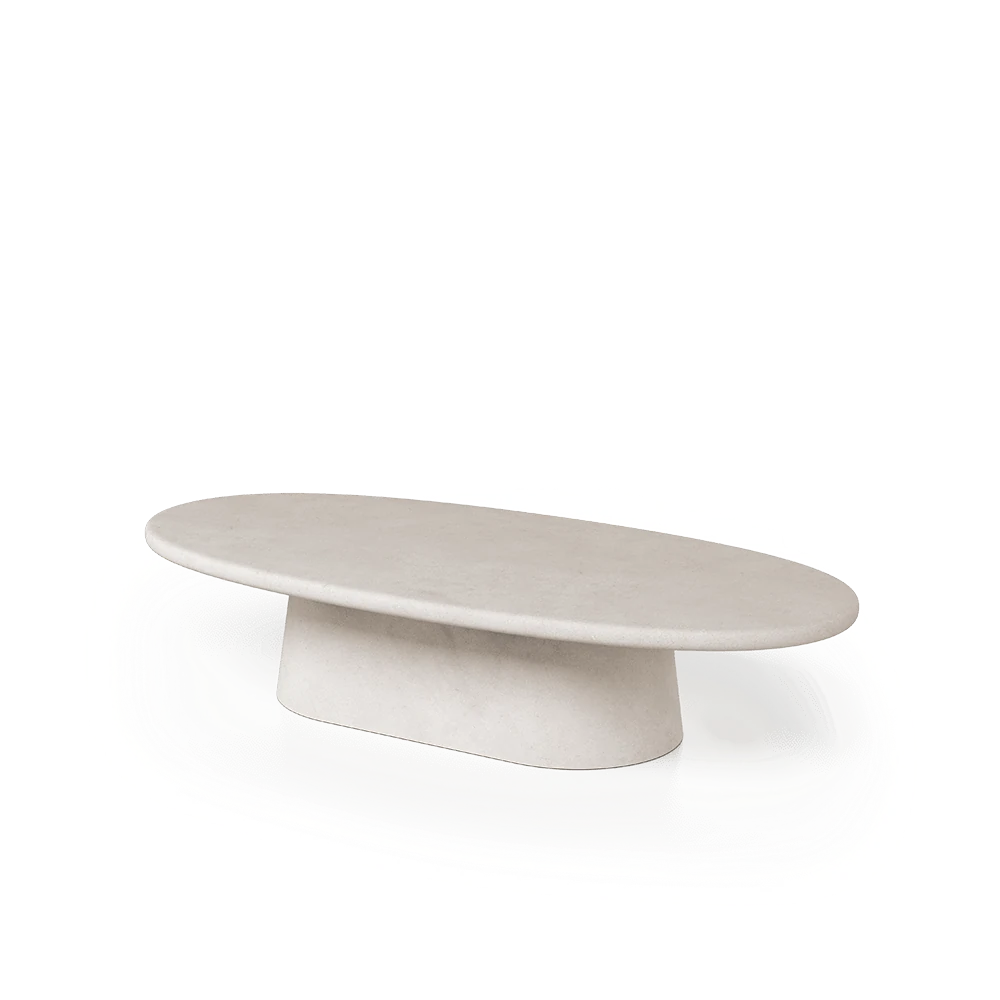 Ganges Low Coffee Table and Microcement