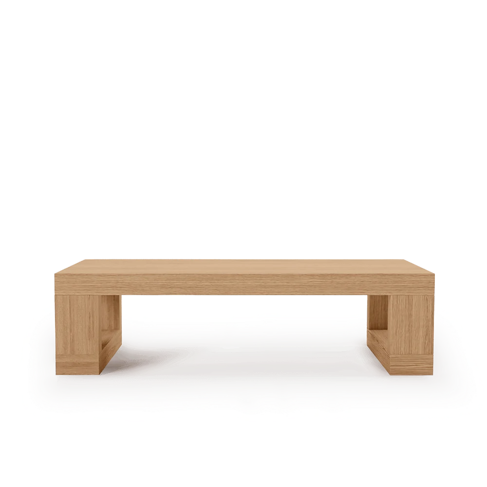 Gea Oak Wood Coffee Table