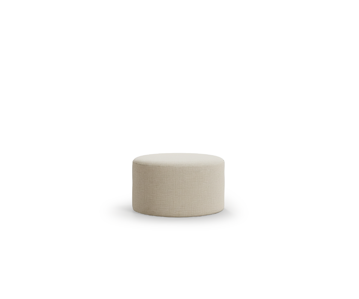 Puf Agatha con tapicería personalizada