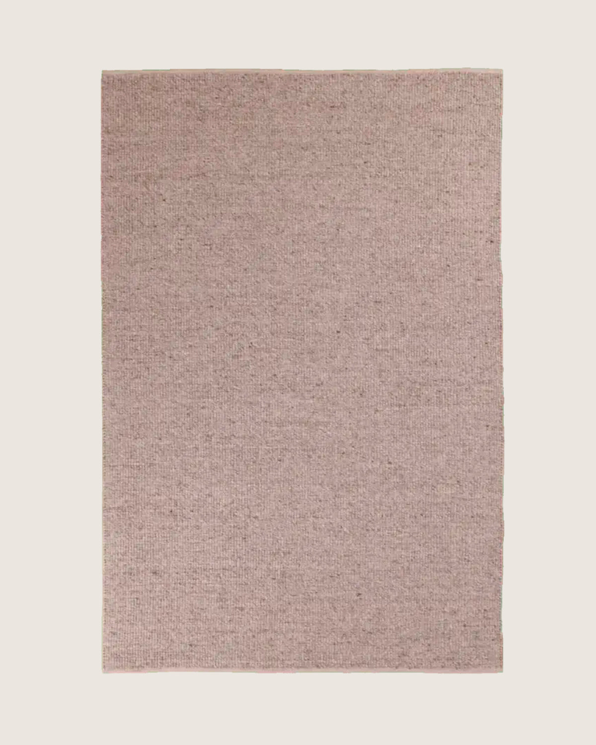 Alfombra de lana y poliester Birma Beige