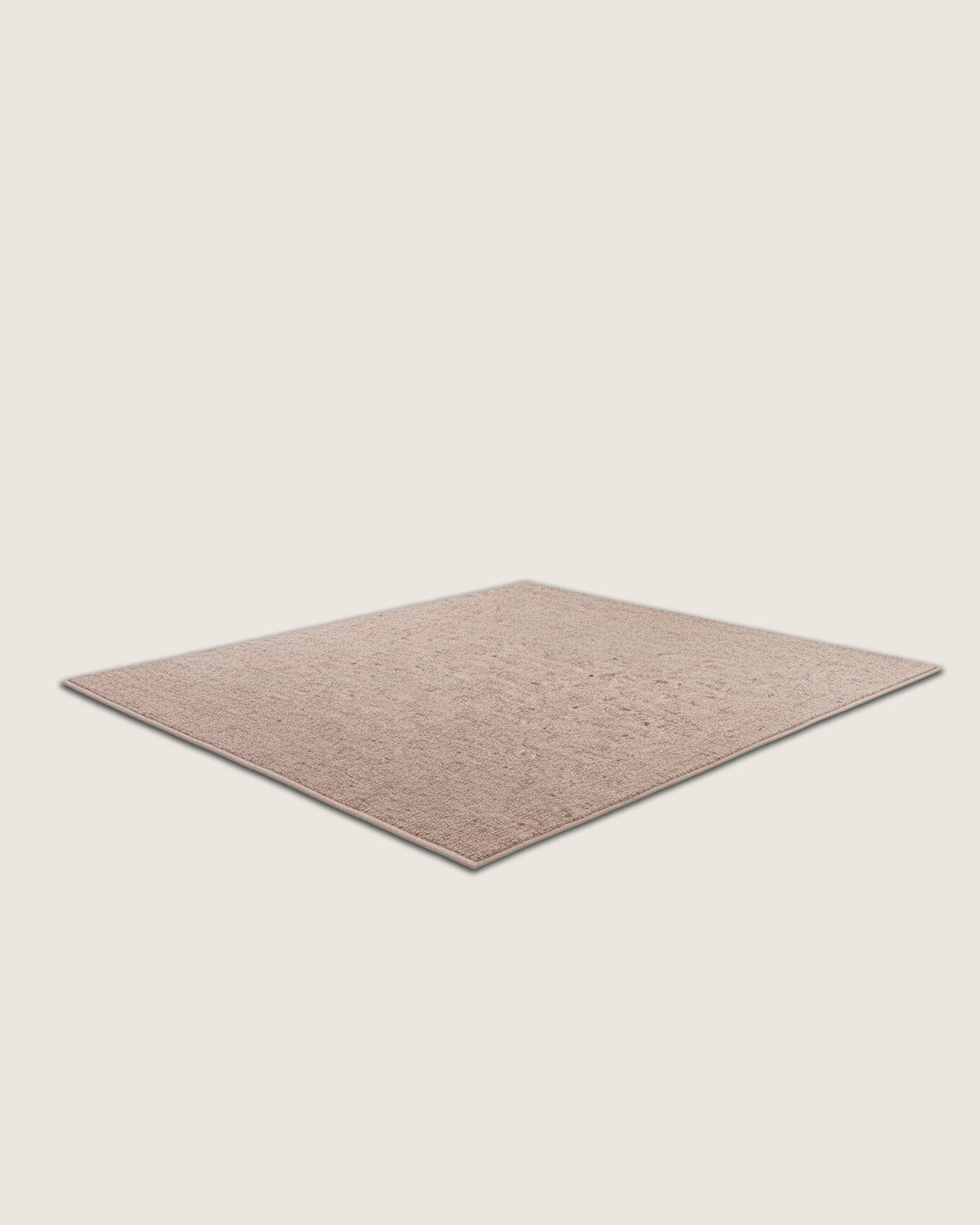 Alfombra de lana y poliester Birma Beige