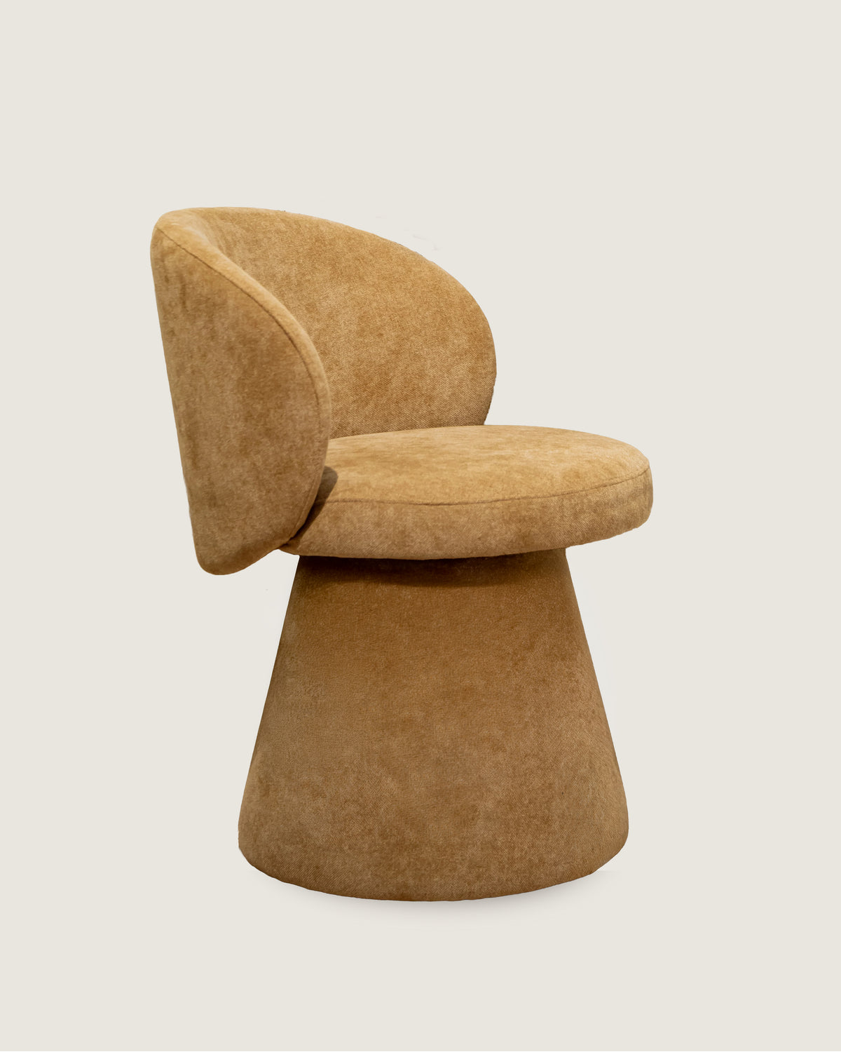Aura chair with custom upholstery