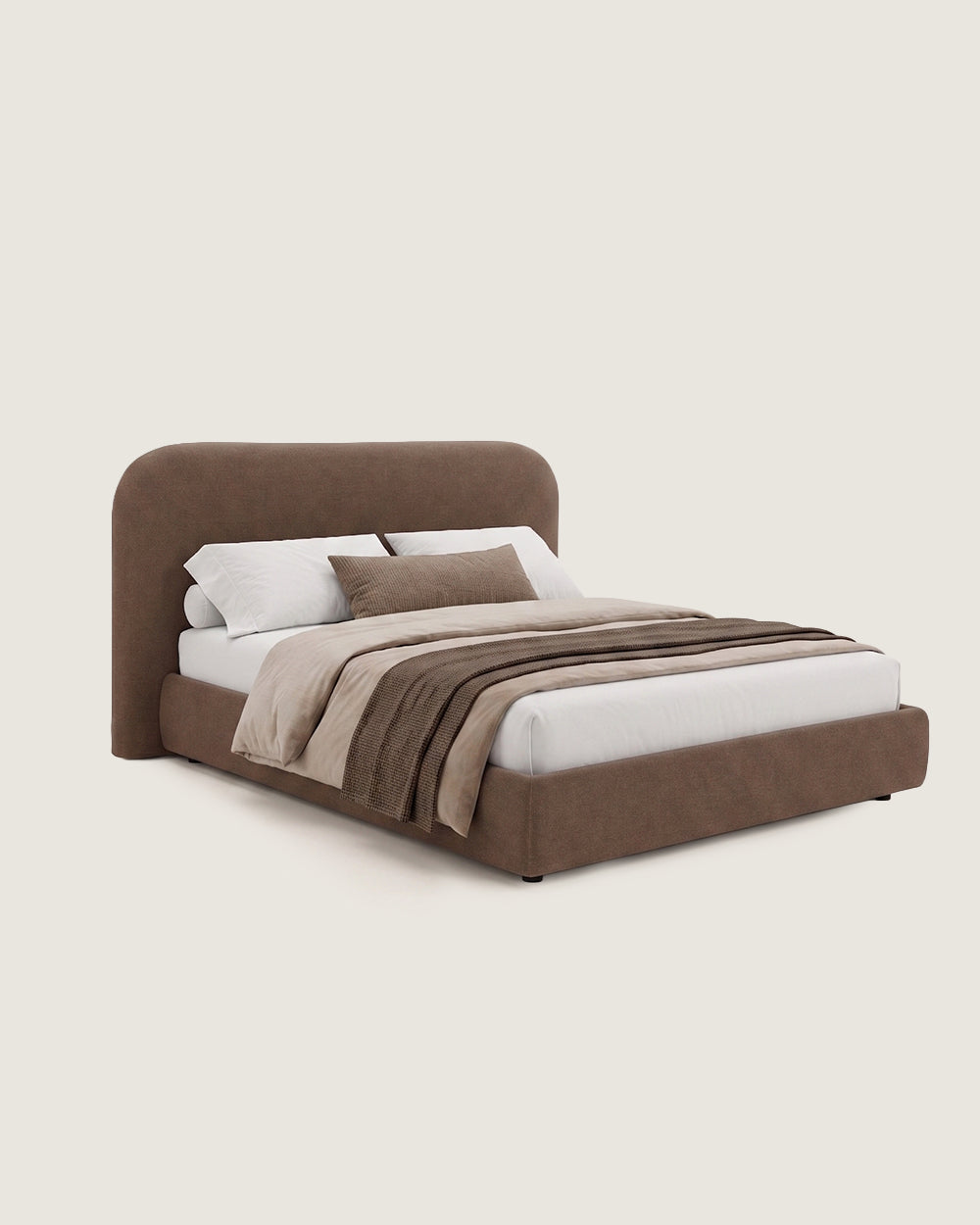 Cama matrimonio estructura con cabecero 160 x 200 con canapé queen Dana