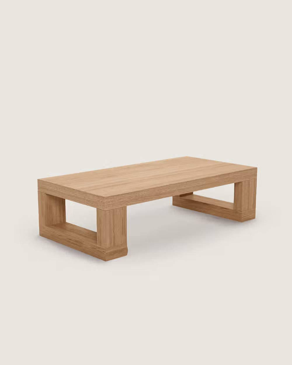 Mesa centro salón comedor rectangular madera calidad premium grande roble Gea