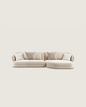 Sofá 4 plazas chaise longue colores personalizables modular grande Praga
