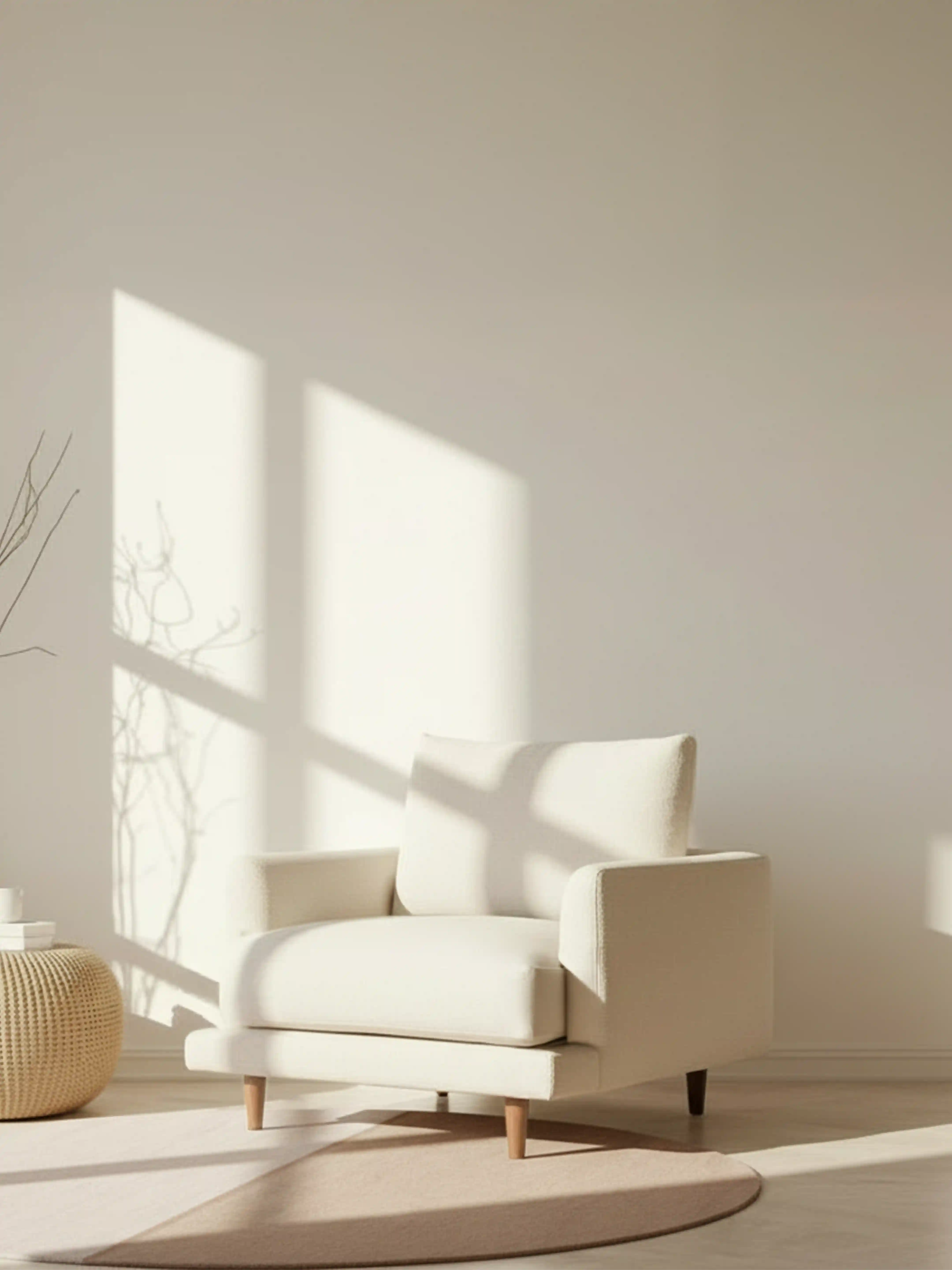 Sillón Delos con tapicería personalizada 100 cm