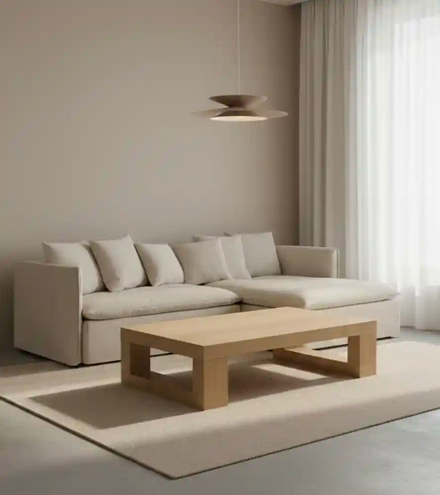 Sofá Paris 4 plazas con chaise longue con tapicería personalizada 290 cm