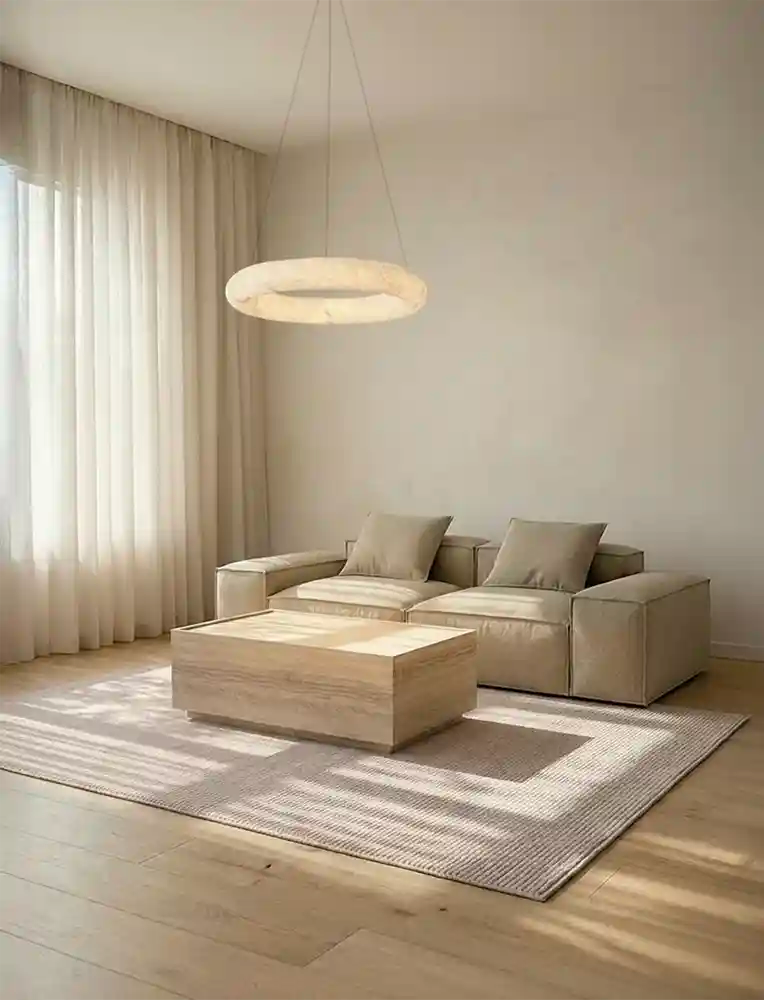 Lámpara de techo colgante Halo