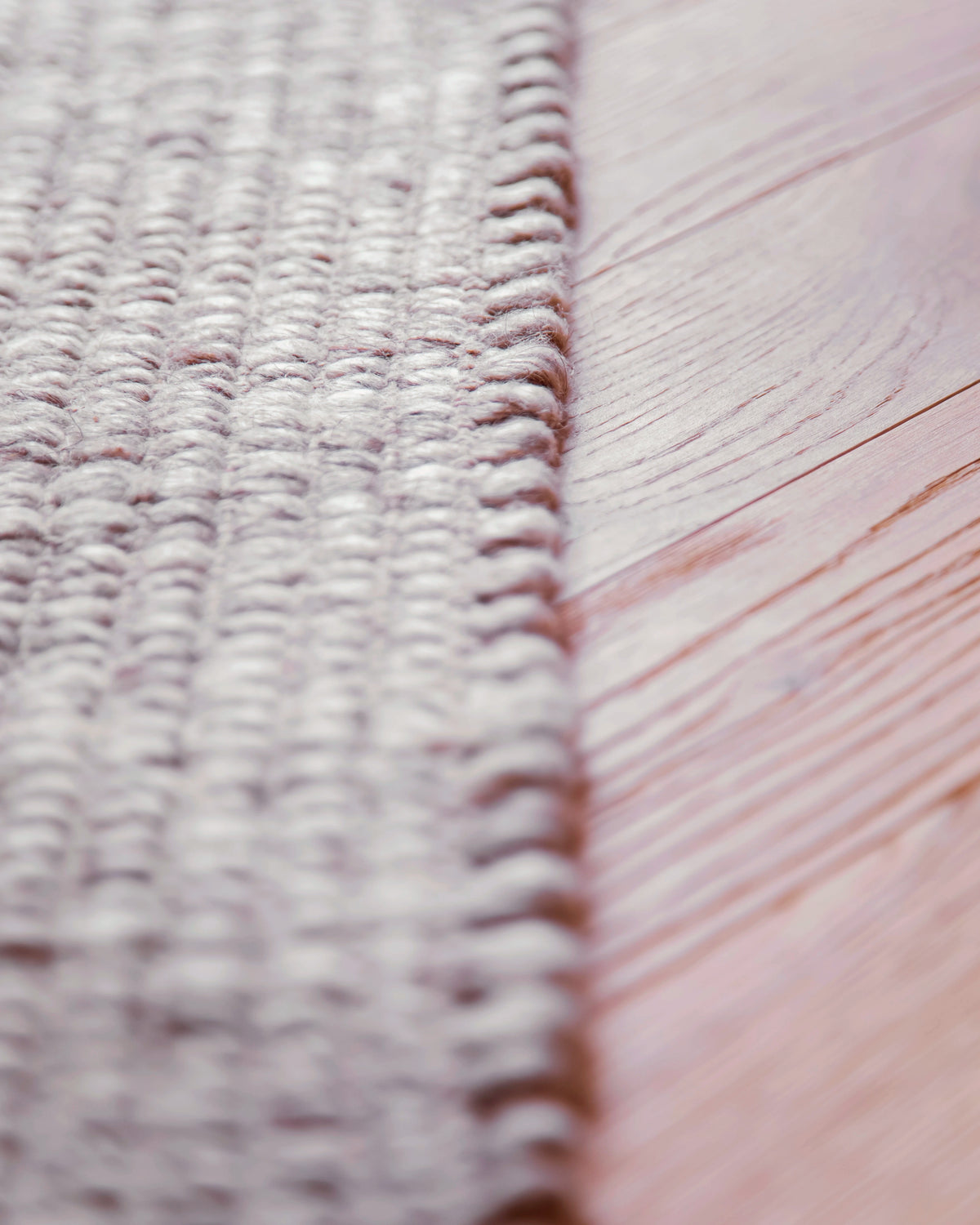 Tapis Birma beige en laine et polyester