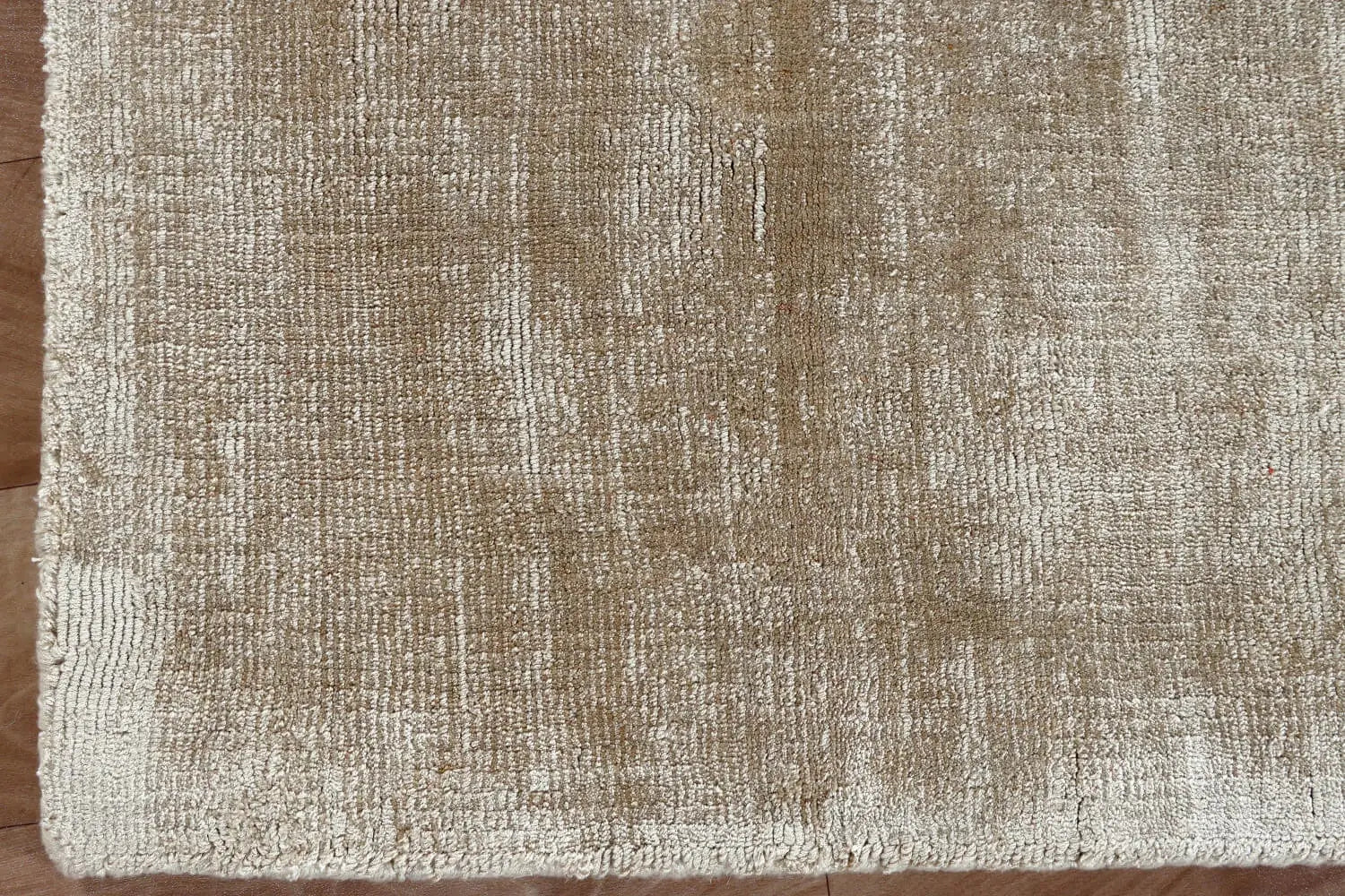 Elegant viscose rug
