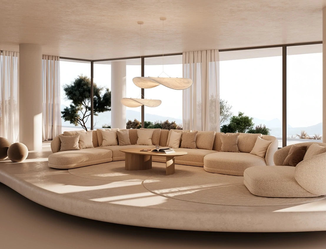 Brisa Solid Oak or Walnut Coffee Table