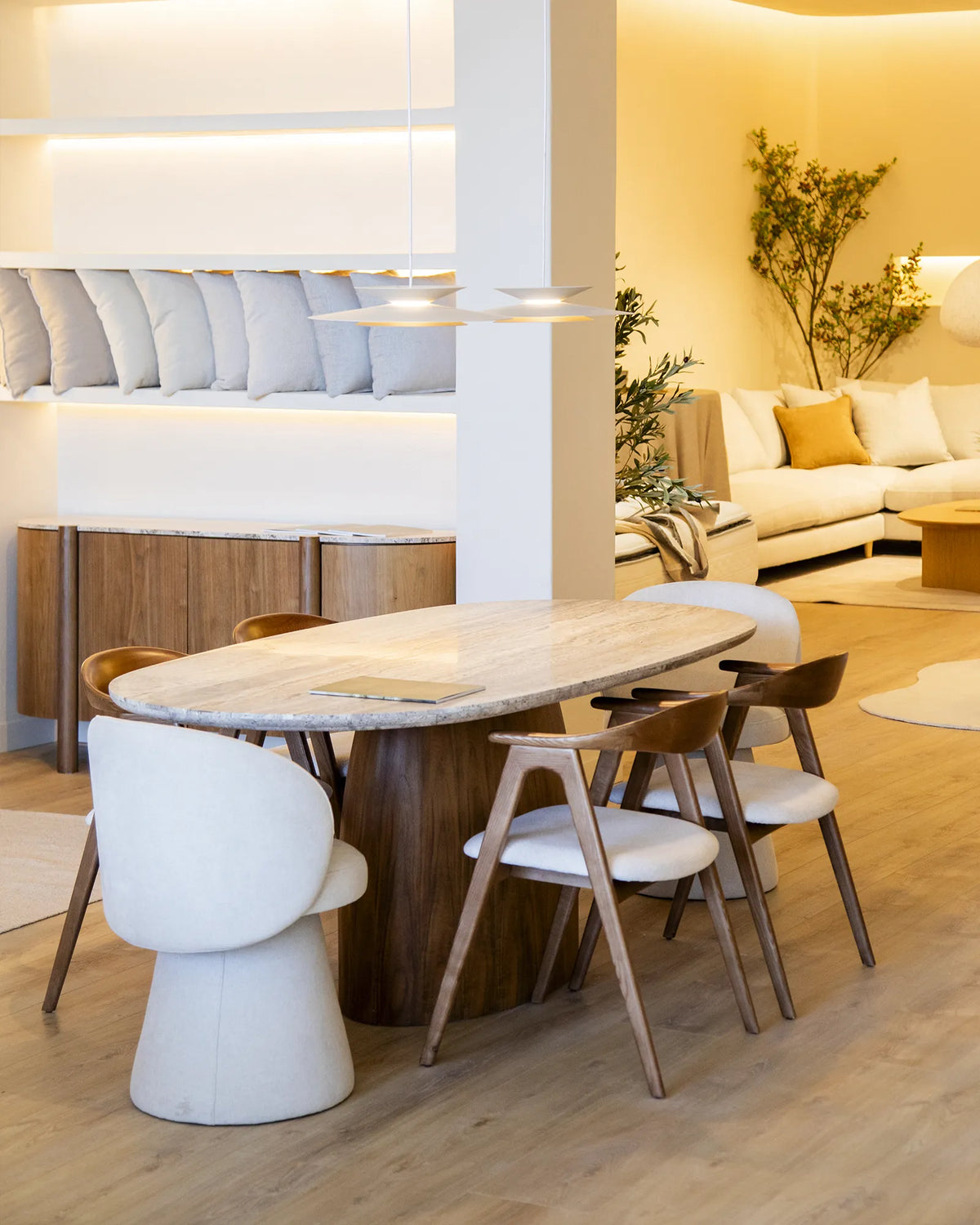 Suspension Rexor beige