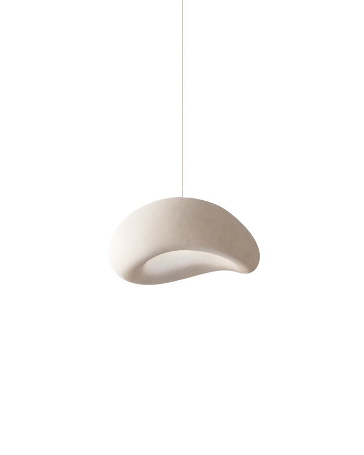 techo colgante salón comedor resina multiformato artesanal orgánica Cloud