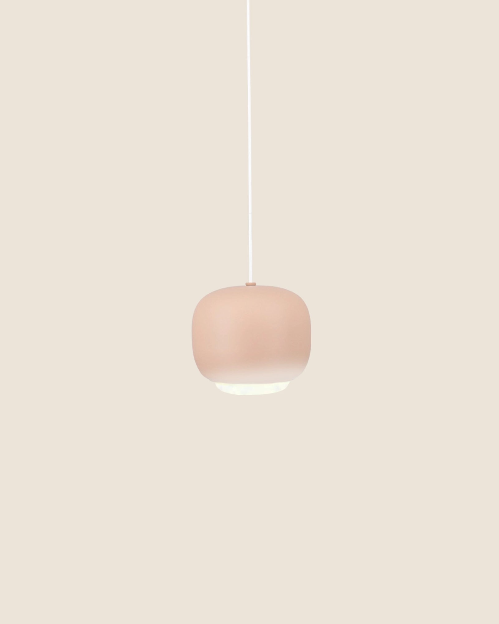 Lámpara de techo colgante Drop Light Pink