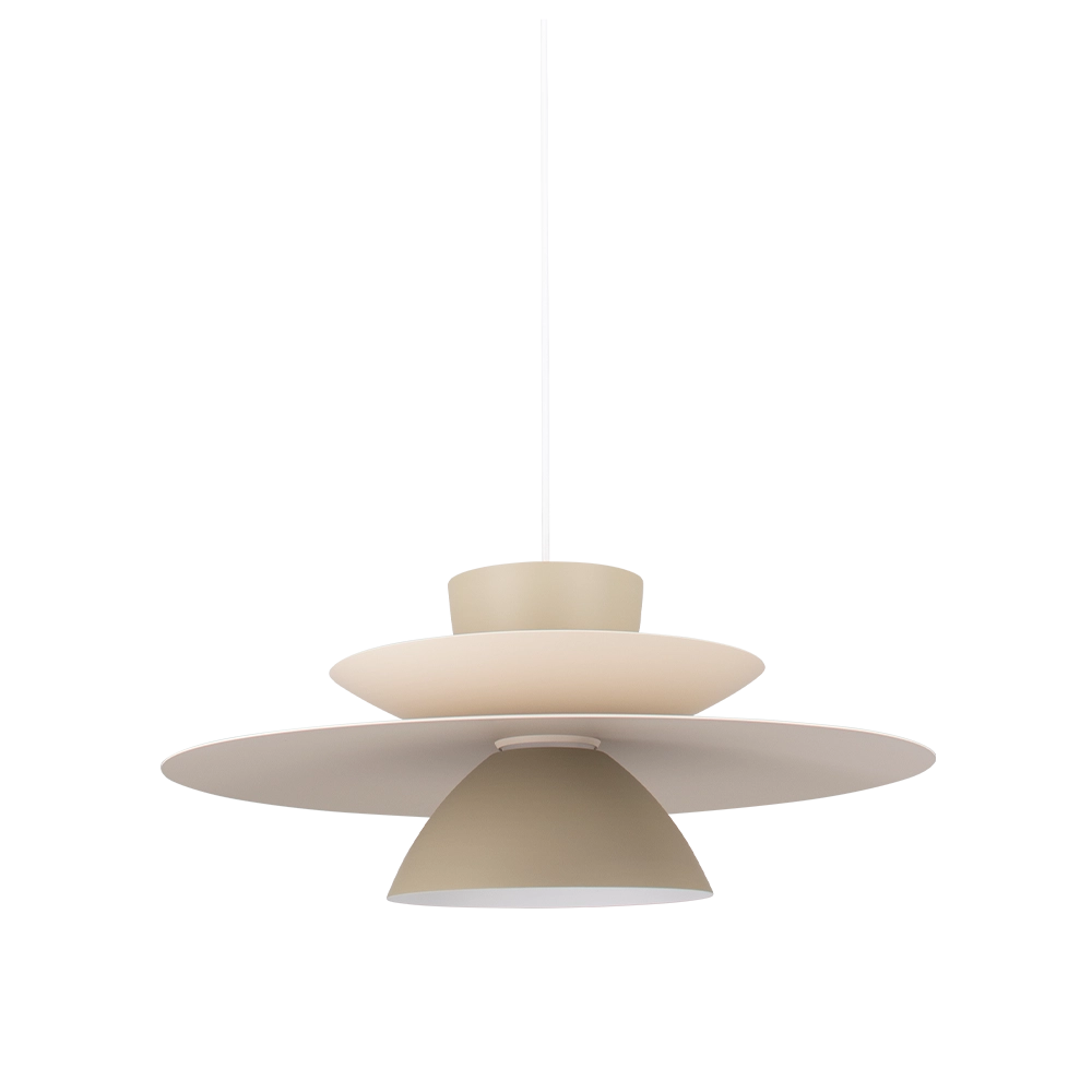 Lámpara de techo colgante Nexo Khaki & Beige