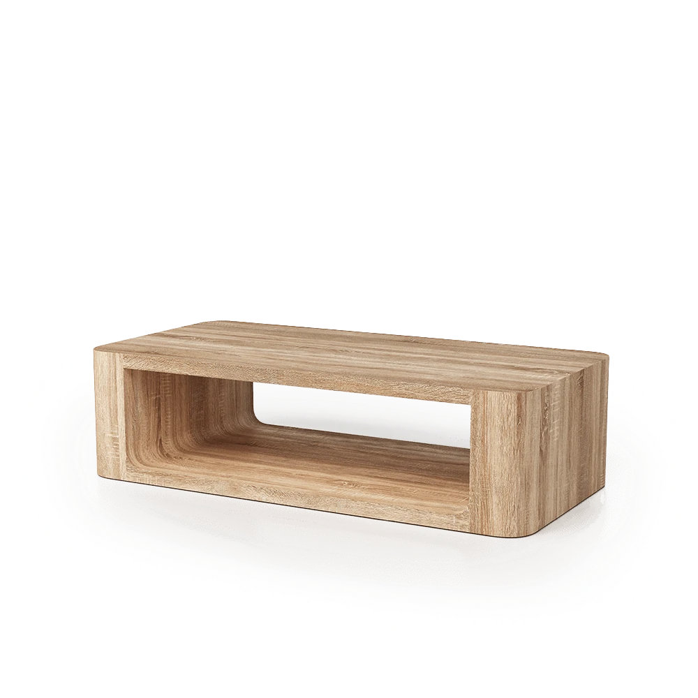 Nile coffee table with oak wood