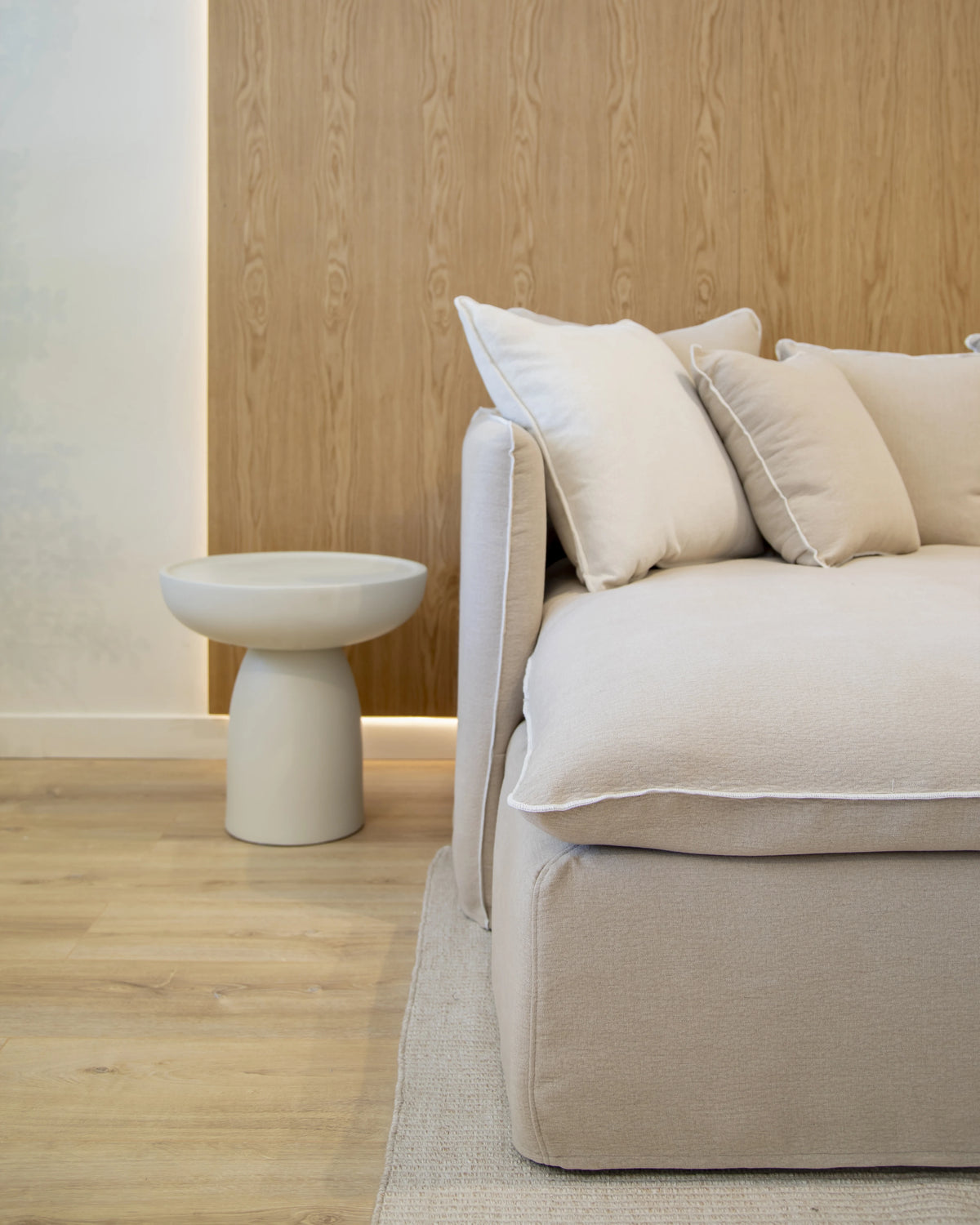 Sofá 4 plazas chaise longue colores personalizables modular grande París