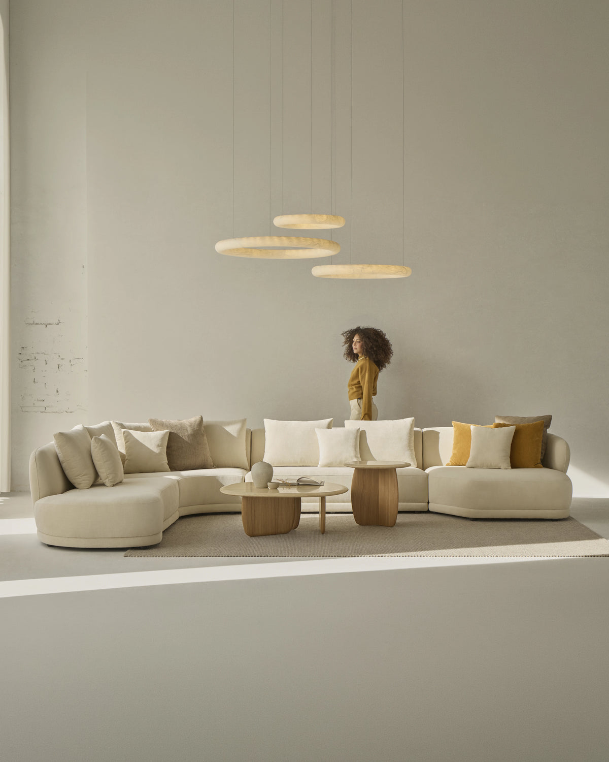 Sofá 5 plazas rinconero personalizable modular grande Praga