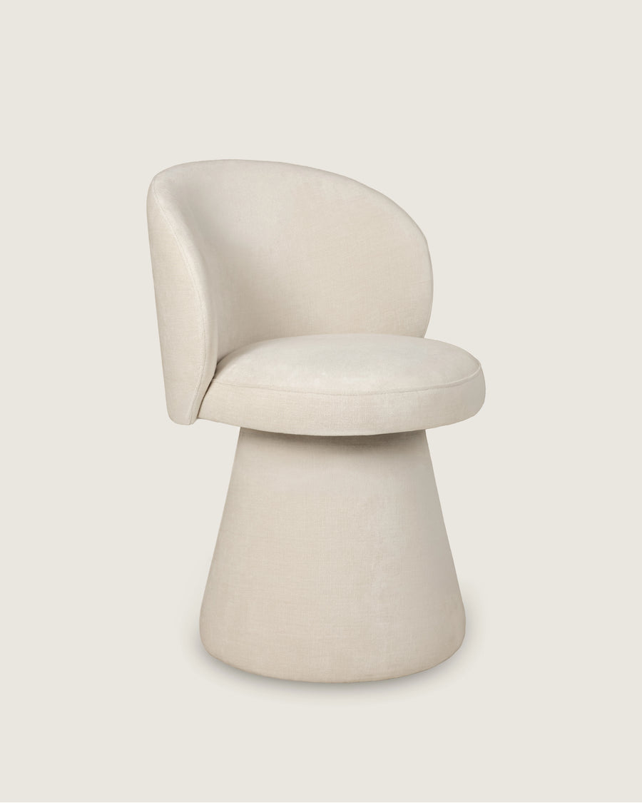 cómoda comedor nórdica, tapizada Vita Beige