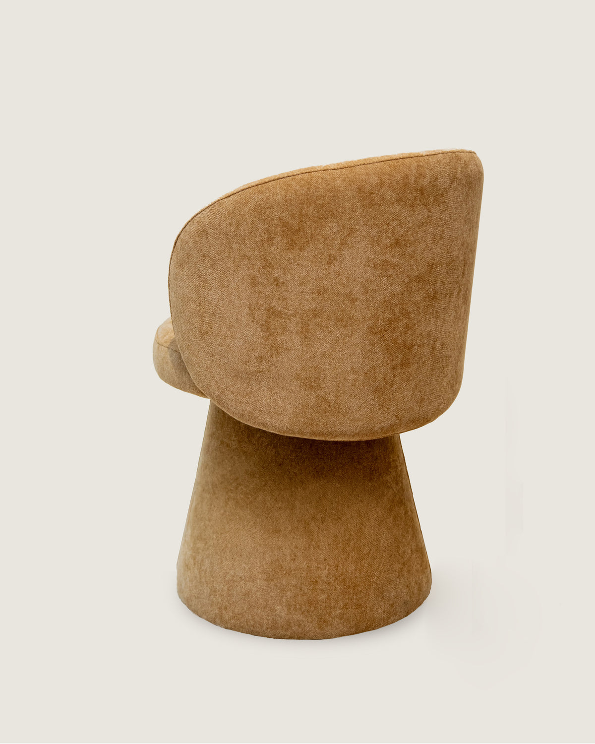 Aura chair with custom upholstery