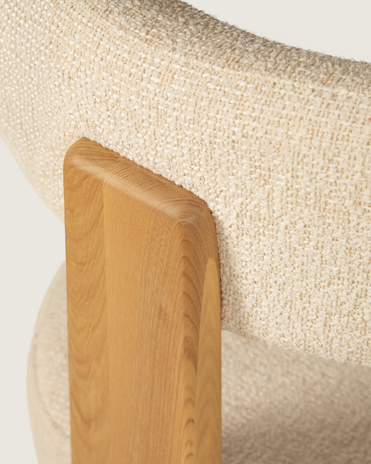 Lea chair in dolmen cream upholstery