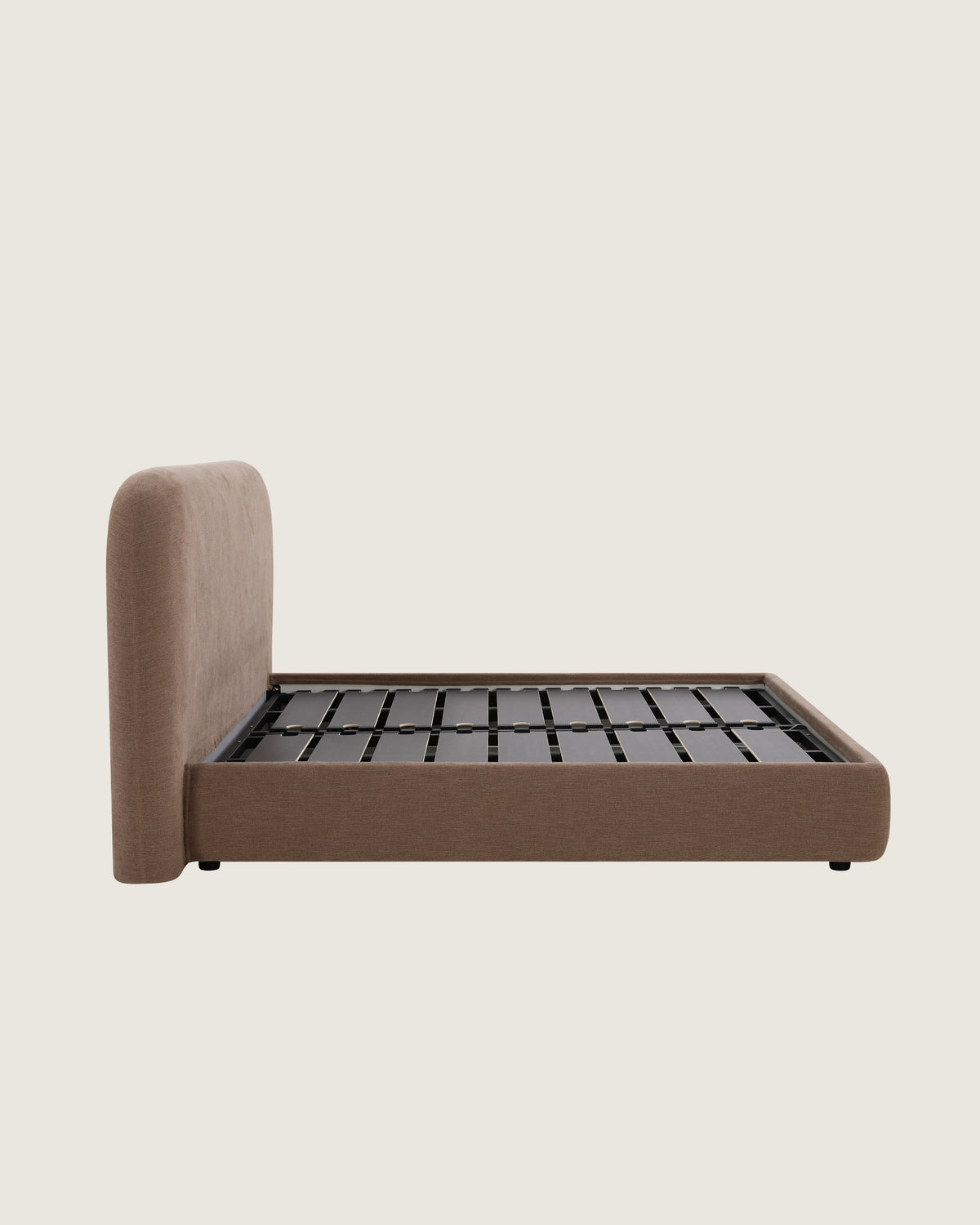 Lit Dana avec coffre de rangement et revêtement personnalisé pour matelas 160 × 200 cm