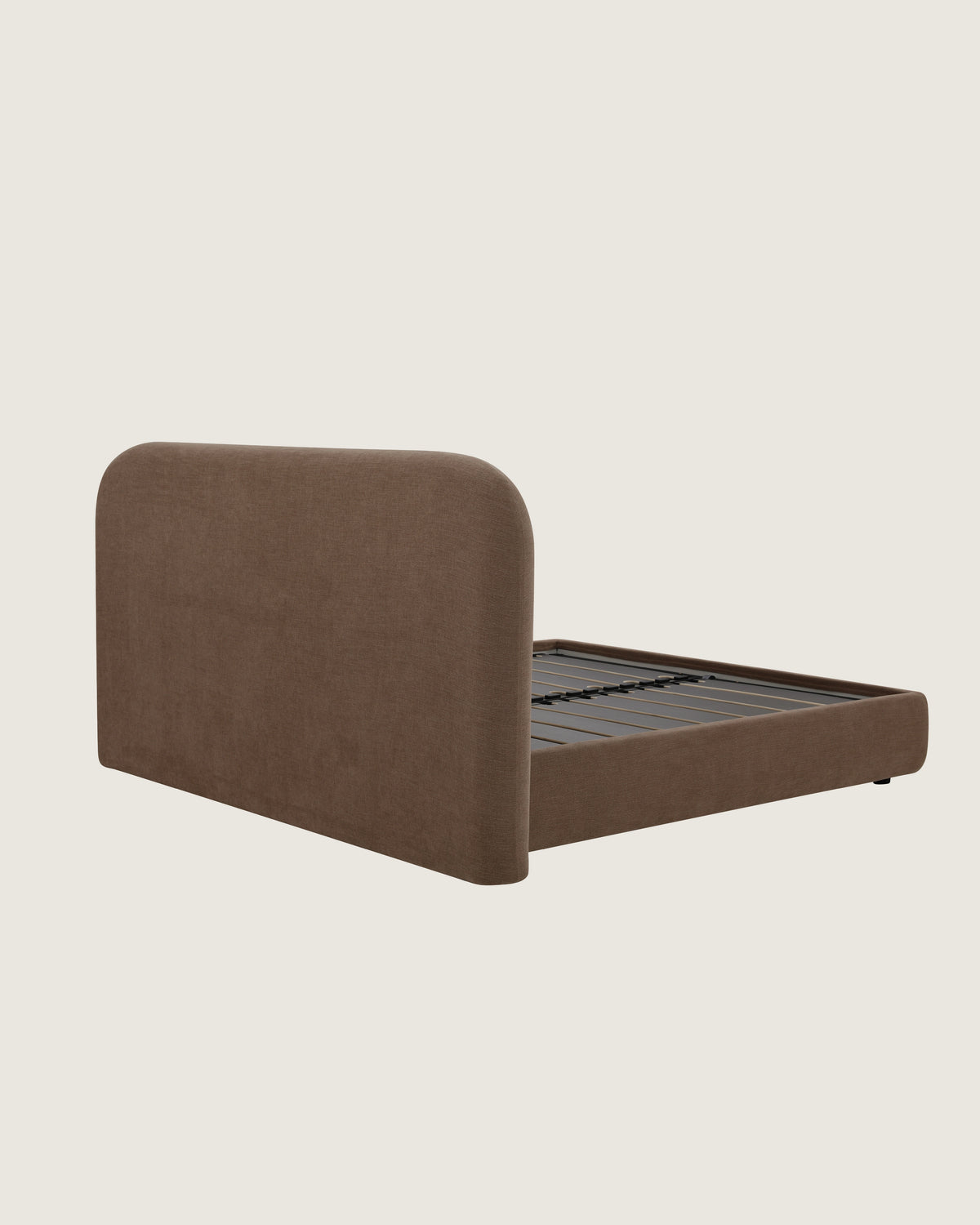Lit Dana avec coffre de rangement et revêtement personnalisé pour matelas 160 × 200 cm