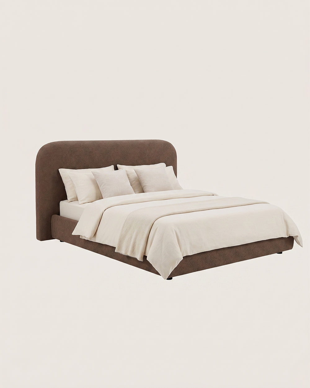 Cama matrimonio estructura con cabecero 180 x 200 con canapé queen Dana