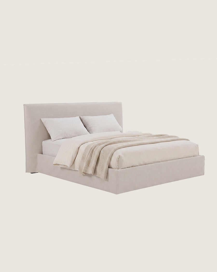 Cama matrimonio estructura con cabecero 160 x 200 con canapé queen París