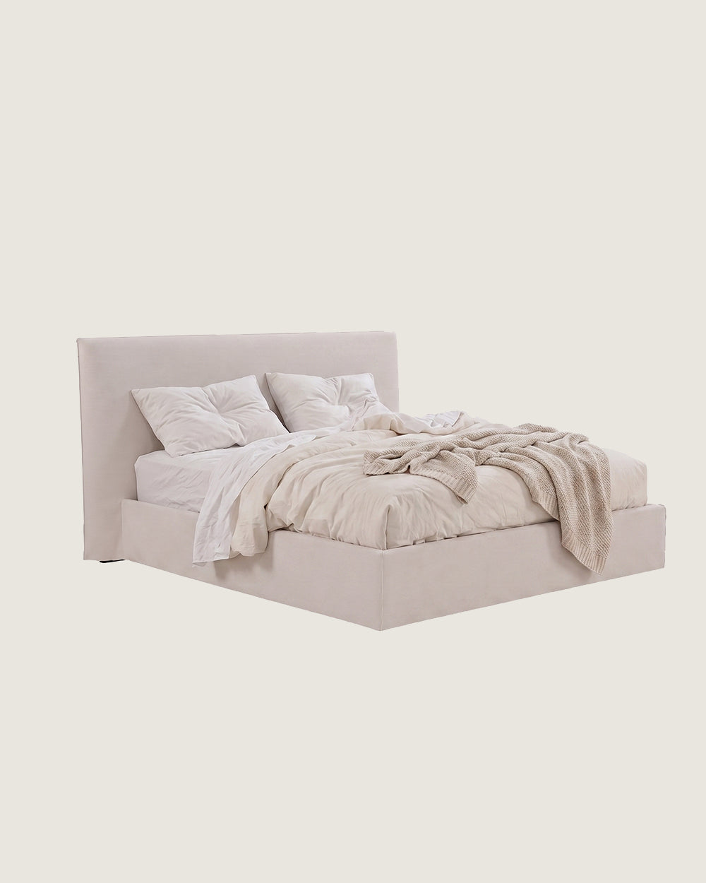 Cama matrimonio estructura con cabecero 160 x 200 con canapé queen París