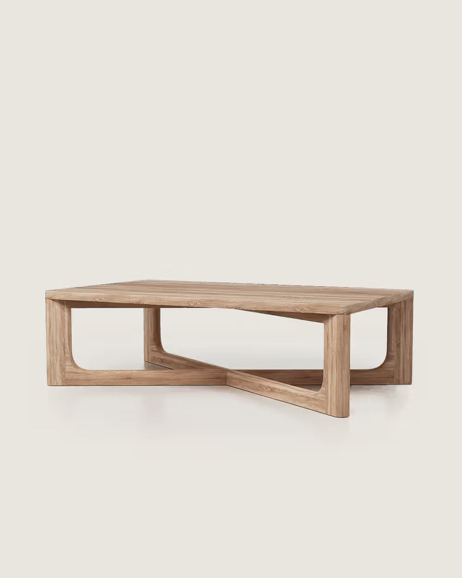 Mesa centro salón comedor rectangular madera calidad premium grande roble Amazonas