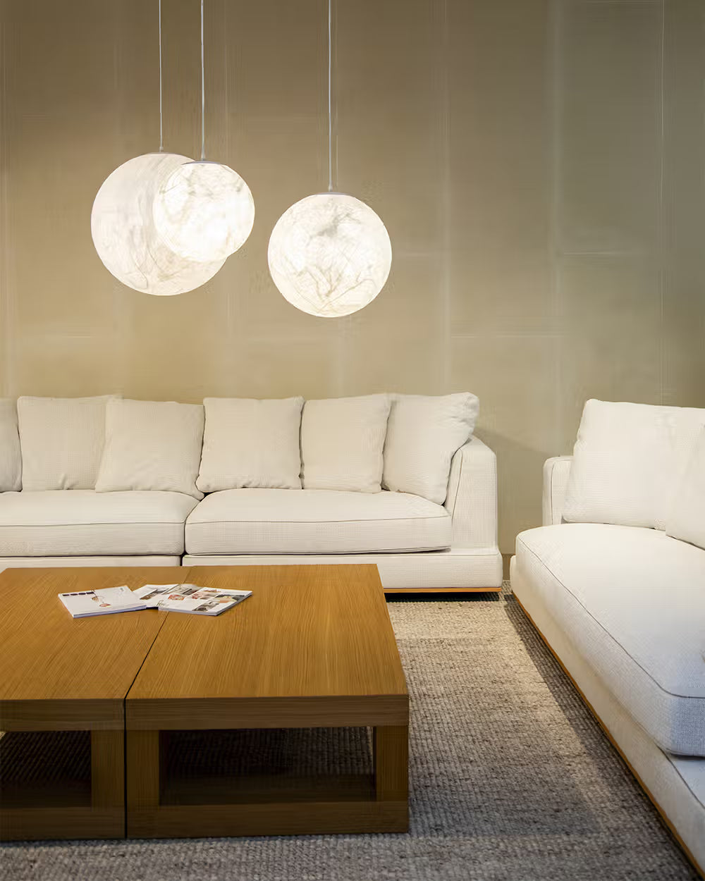 Mesa centro salón comedor rectangular madera calidad premium grande roble Gea