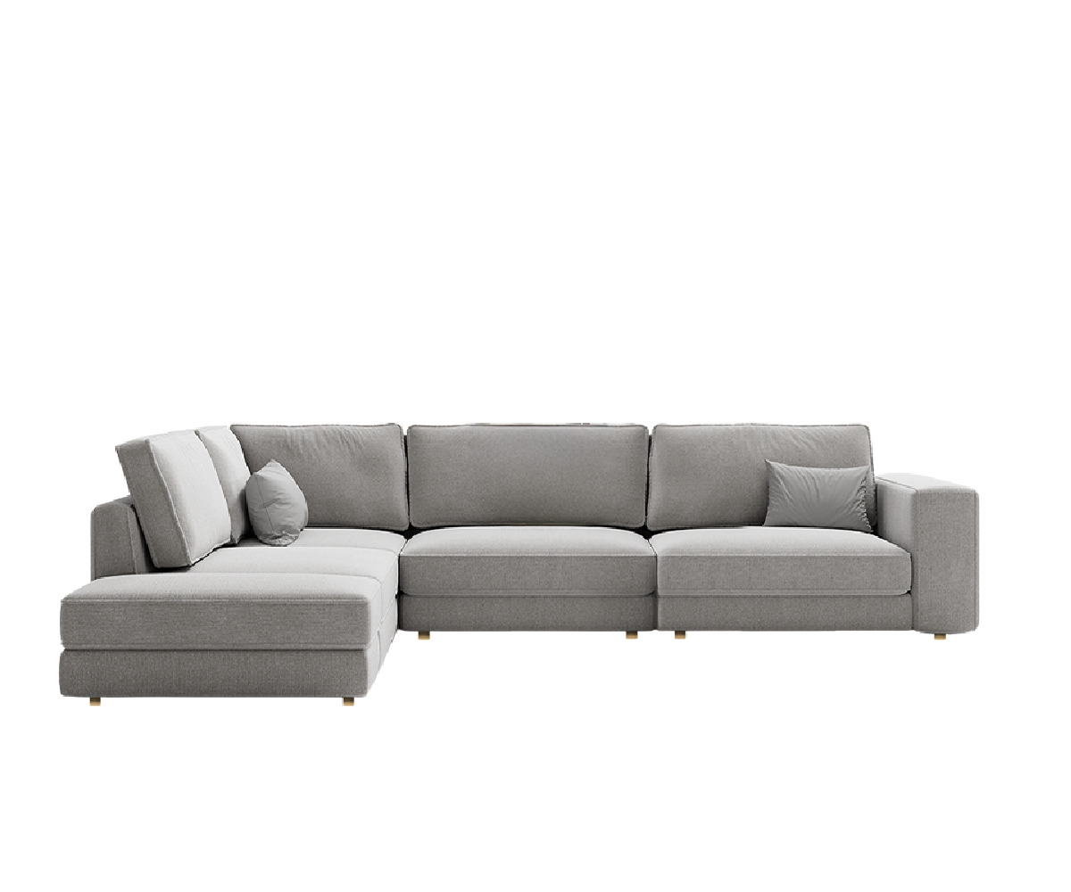 Sofá rinconero Calma con tapicería personalizada 305 x 280 cm