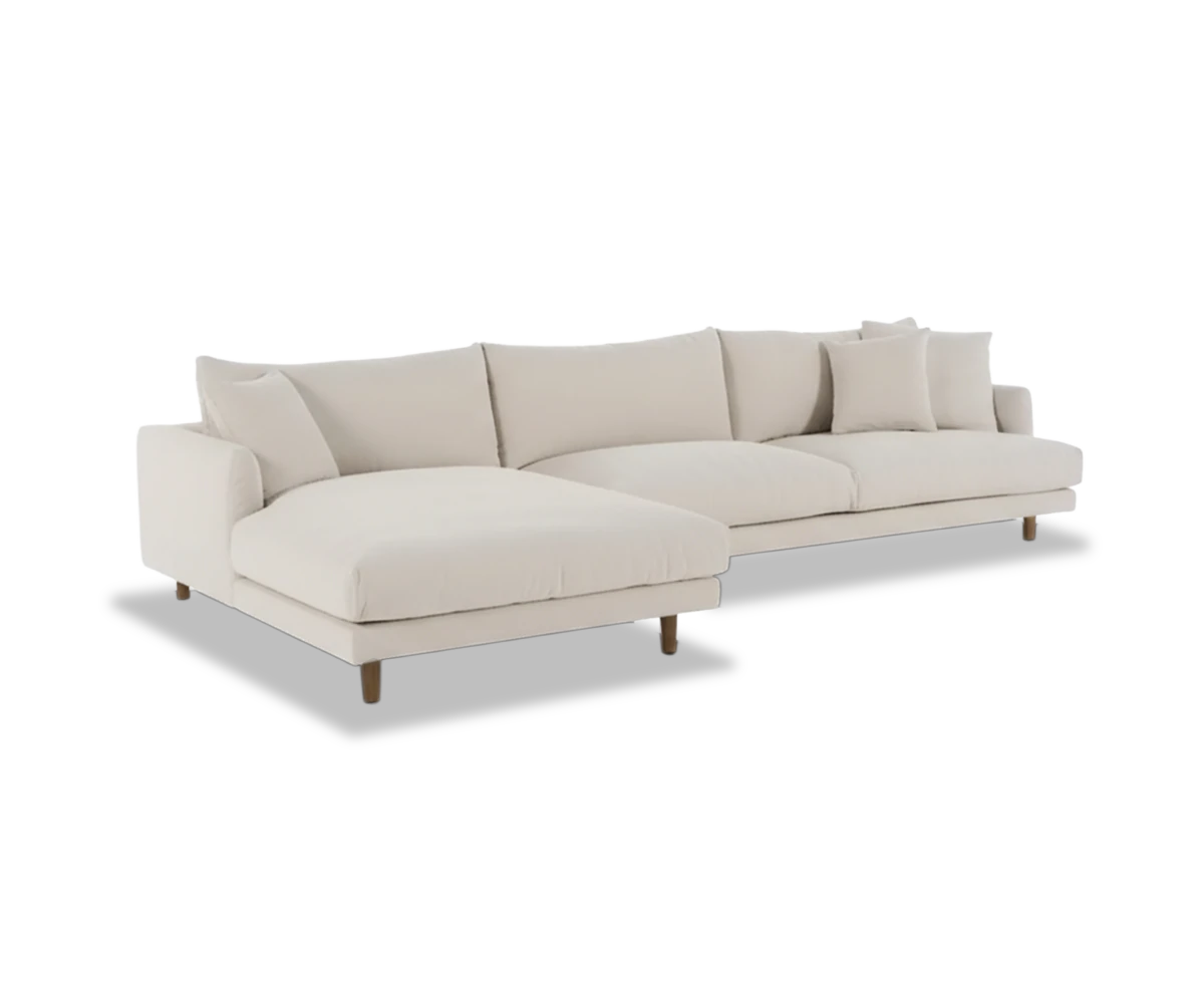 Delos sofa chaise longue 4 seats left