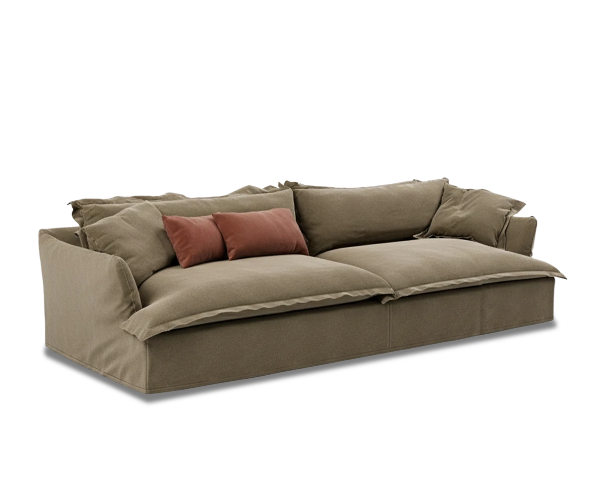 Palermo 4-seater sofa with custom upholstery 226 cm | Unika Living