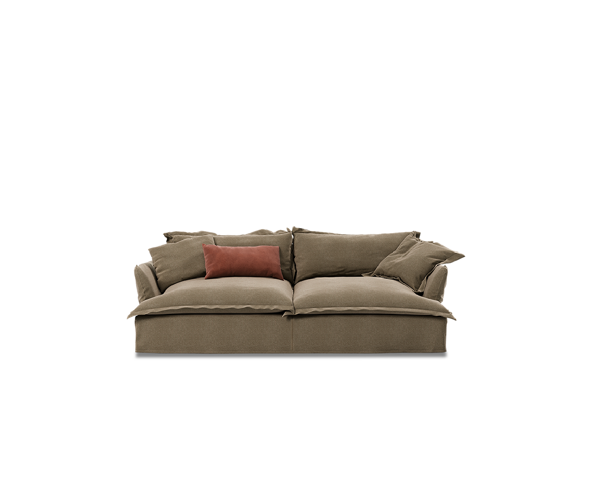 Palermo 4-seater sofa with custom upholstery 226 cm | Unika Living