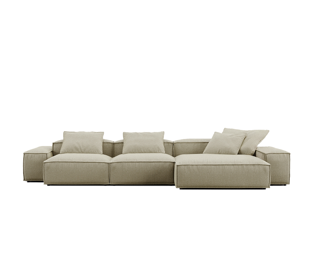 Tokyo sofa chaise longue 5 seats left