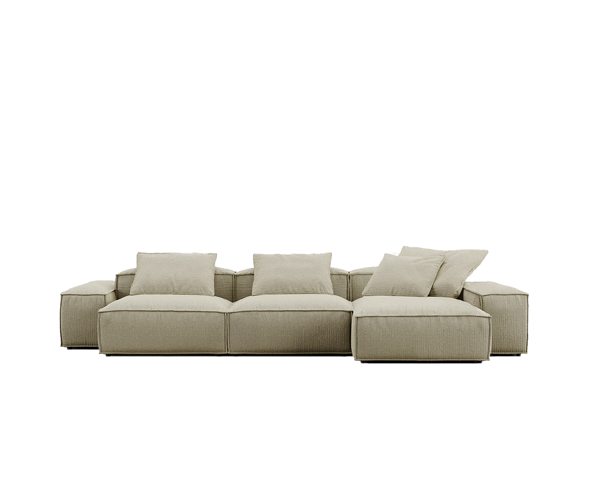 Tokyo sofa chaise longue 5 seats left