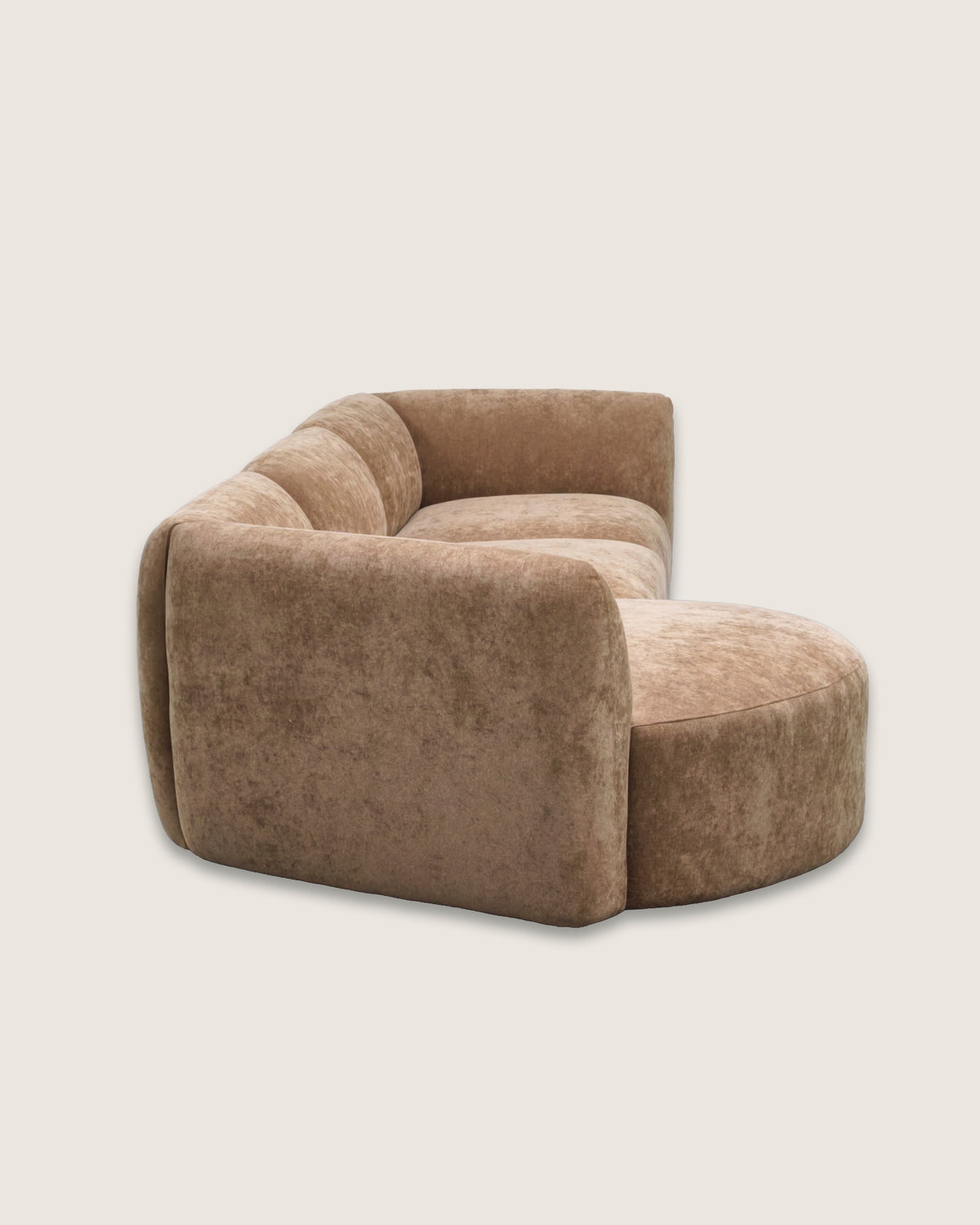 Sofá con chaise longue 4 plazas Maui