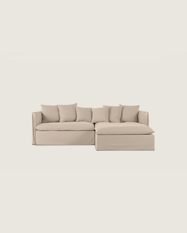 4 plazas chaise longue colores personalizables modular grande París