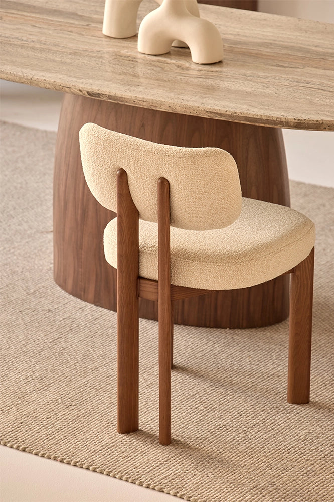 Silla Jade en diferentes acabados de madera